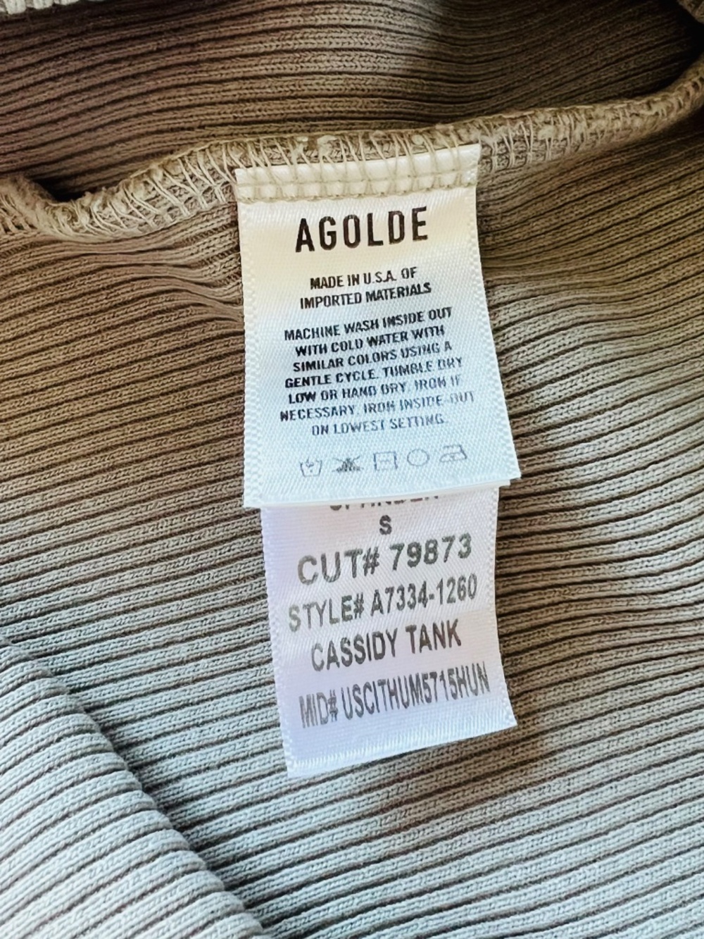 agolde cassidy tank - Picture 8 of 9